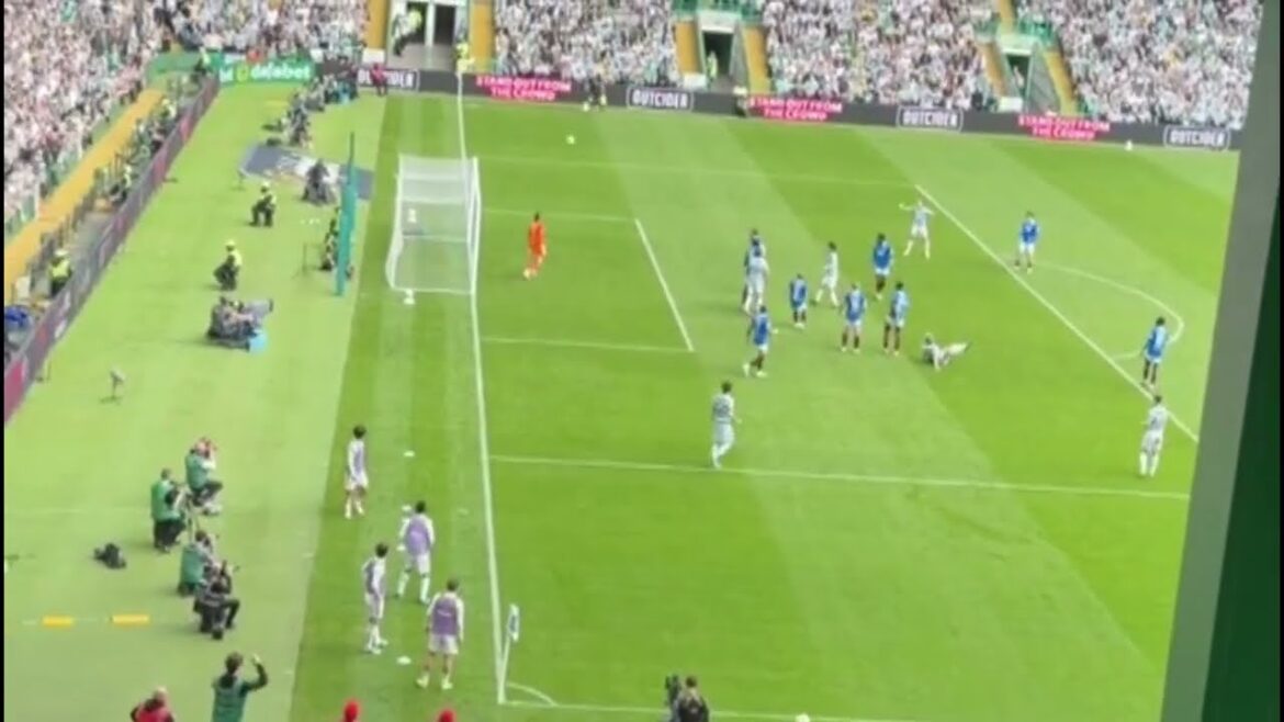 ANOTHER ANGLE OF DAIZEN MAEDA'S OVERHEAD KICK AGAINST RANGERS