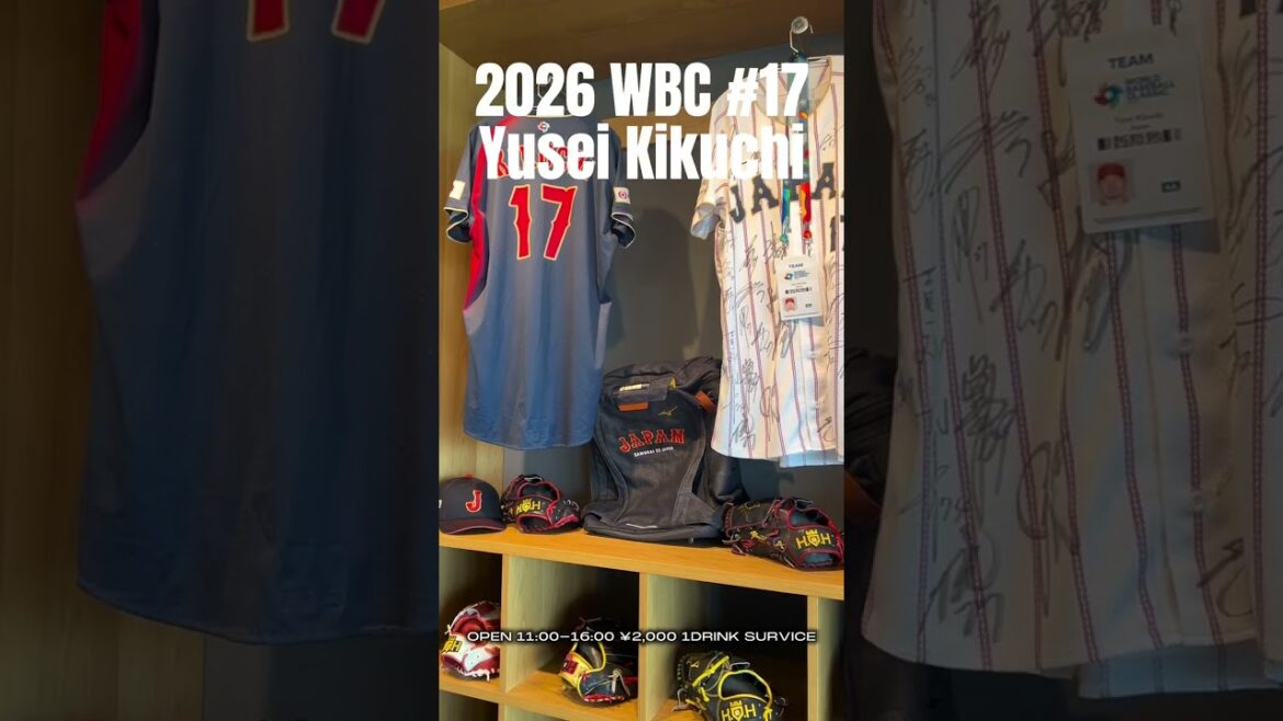 [Yusei Kikuchi]Many WBC items are now available![KOH]