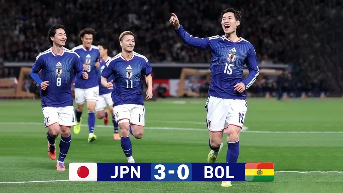 Kamata scored a goal in the 4th minute after Kubo's assist! ｜Japan vs Bolivia ｜International Friendly Match 2025