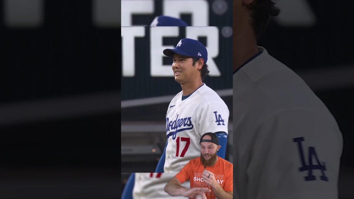 Shohei would have his dog on his cleats 🤣🫡 #mlb #ohtani