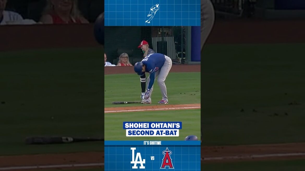 Shohei Ohtani's Second At-Bat VS Angels | Game 1