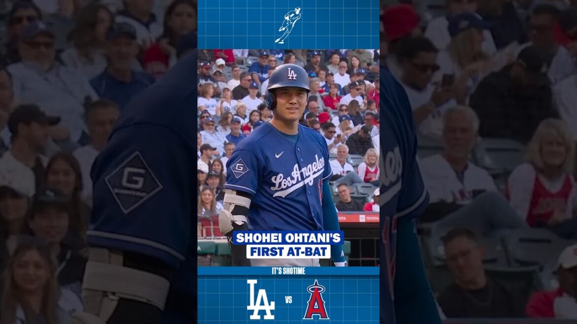 Shohei Ohtani's First At-Bat VS Angels | Game 1