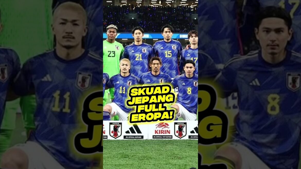 Japan Brings “European Team” to the 2026 World Cup