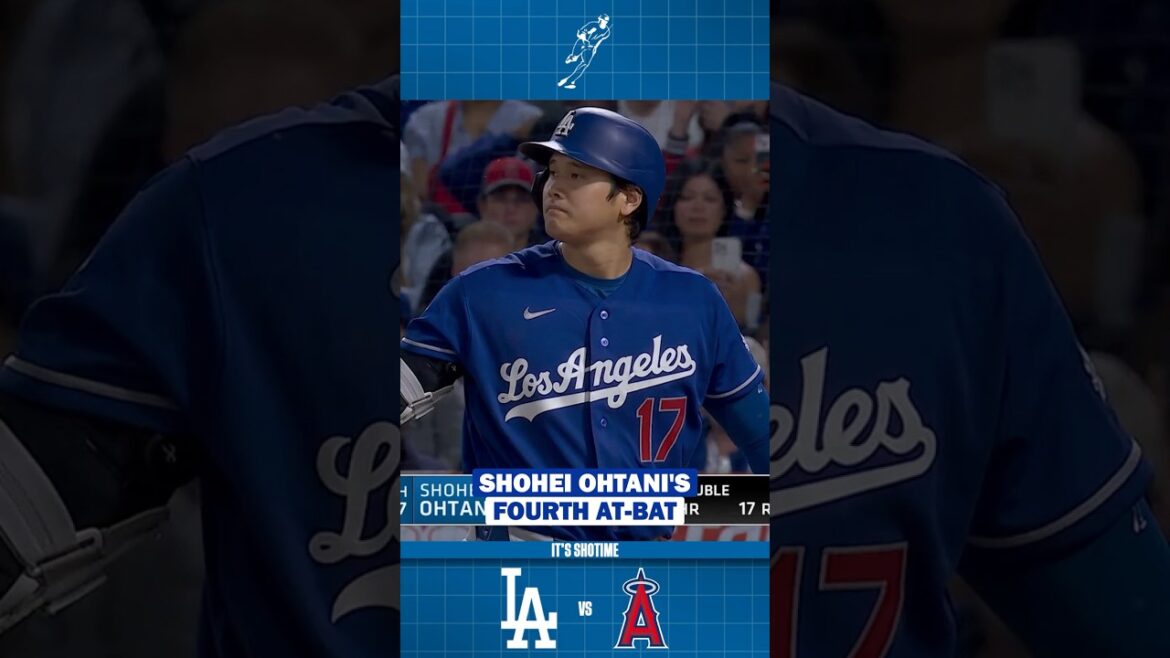 Shohei Ohtani's Fourth At-Bat VS Angels | Game 1