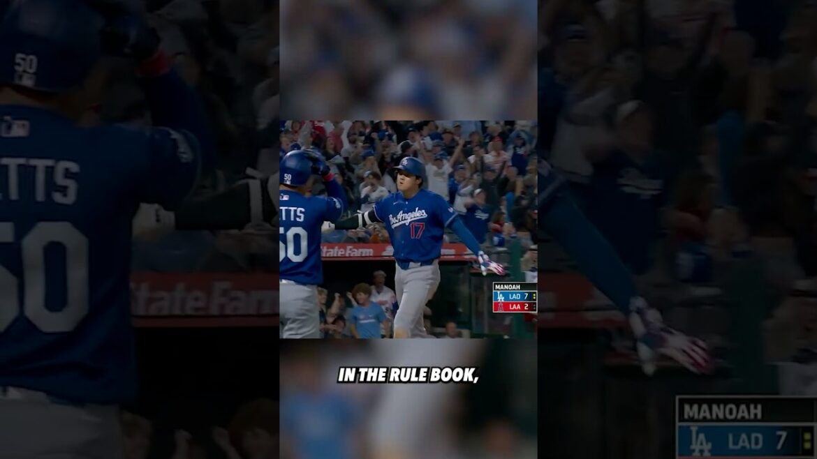 Shohei Ohtani Hits Inside-the-park Home after Finding a LOOPHOLE in the Rules
