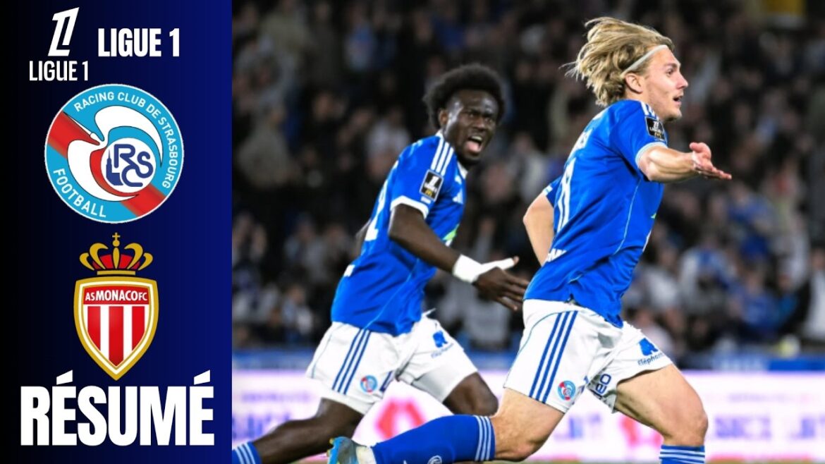 Strasbourg vs Monaco 5-4 Summary and Goals | Ligue 1 25/26