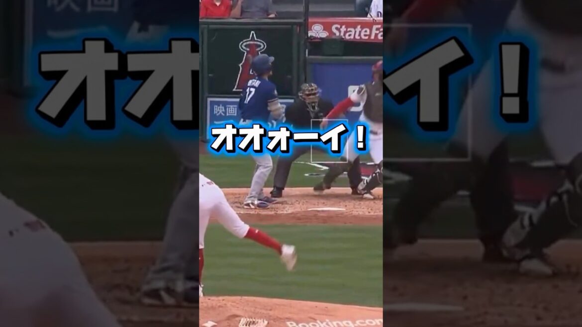 Shohei Otani's voice will surprise you! Aki Sasaki gives up one run in the 7th inning! dodgers vs angels