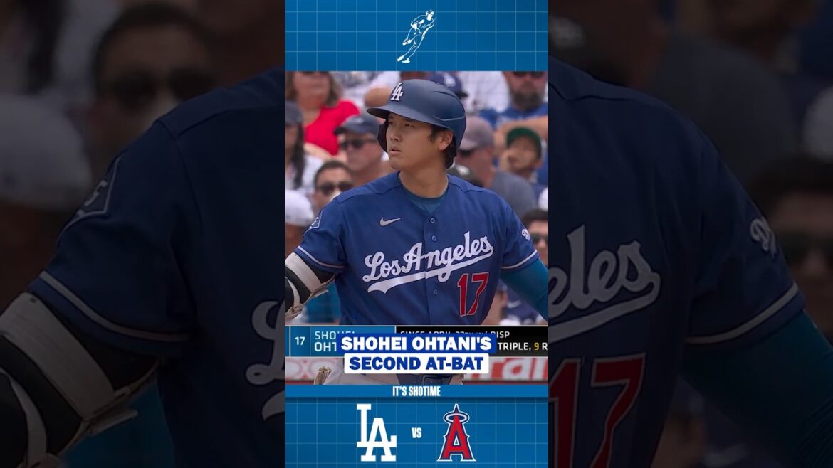 Shohei Ohtani's Second At-Bat VS Angels | Game 3