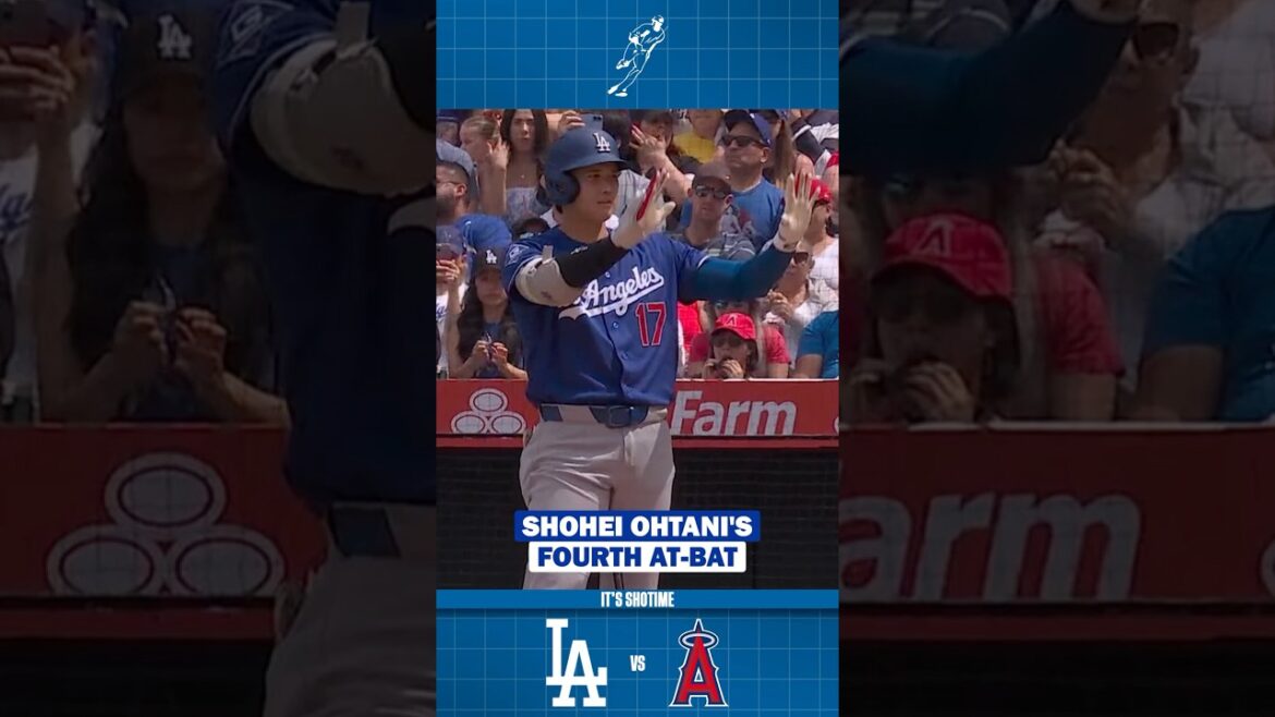 Shohei Ohtani's Fourth At-Bat VS Angels | Game 3