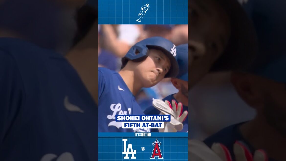 Shohei Ohtani's Fifth At-Bat VS Angels | Game 3