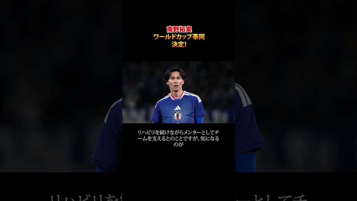 Takumi Minamino will be accompanying the World Cup #shorts Takumi Minamino will be accompanying the World Cup #shorts