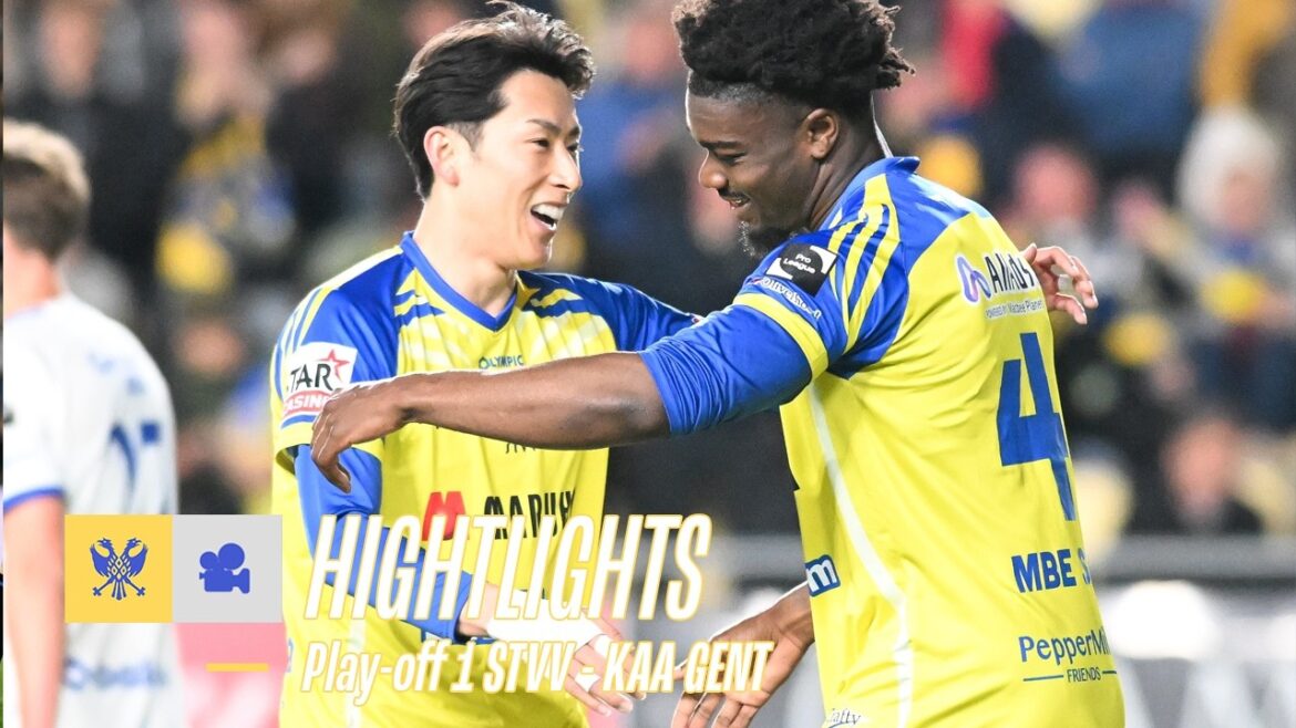 [Sint-Truiden]They conceded the lead after Ryotaro Ito was substituted with an injury, but were able to catch up with an assist from Kaito Matsuzawa and draw with Gent.