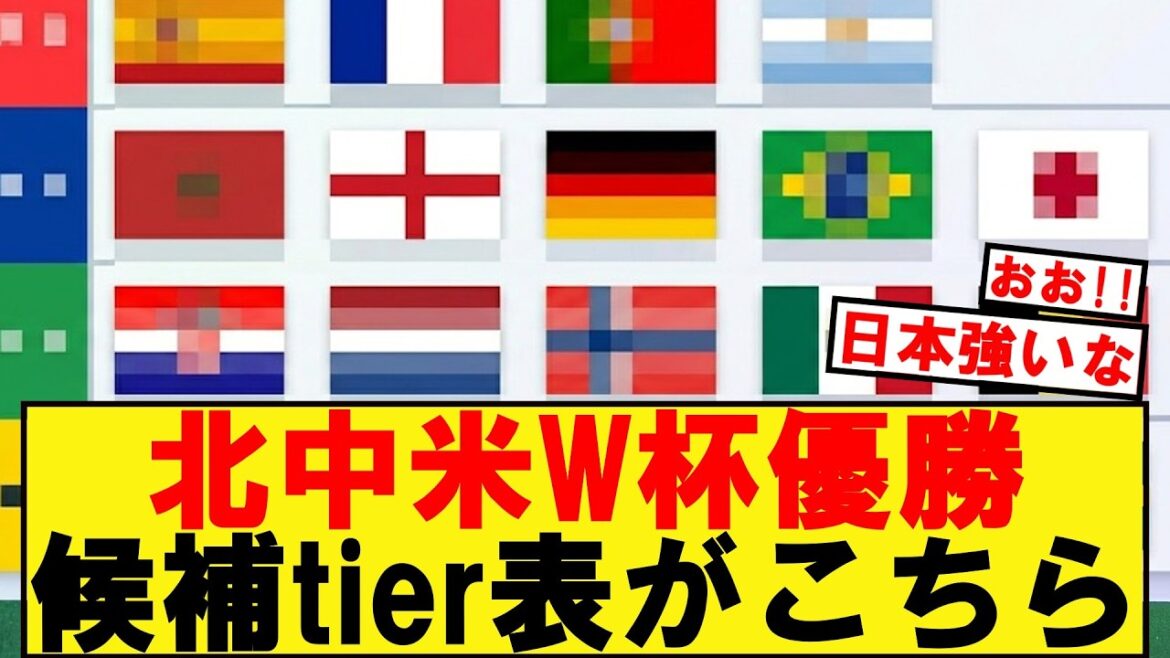 [Japan National Team]Click here for the World Cup championship candidate tier table www
