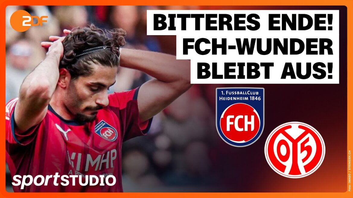 1. FC Heidenheim – 1. FSV Mainz 05 | Bundesliga, 34th matchday 2025/26 | gym 1. FC Heidenheim – 1. FSV Mainz 05 | Bundesliga, 34th matchday 2025/26 | gym