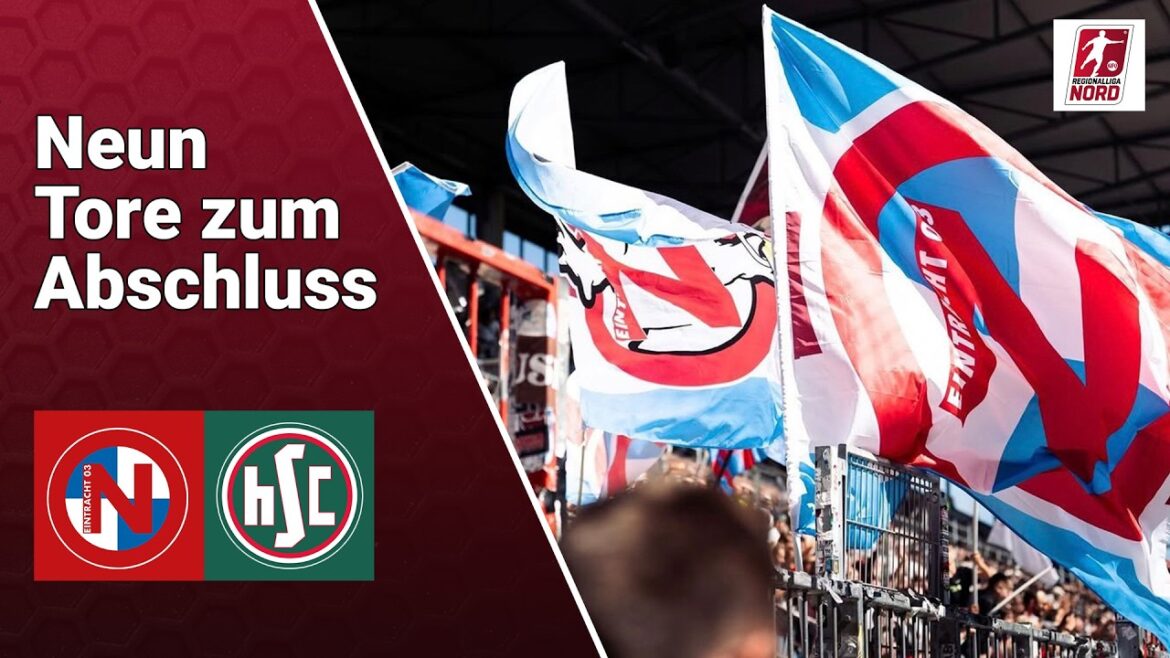 9-goal spectacle: Eintracht Norderstedt - HSC Hannover | Regional League North | 34.ST 2025/26