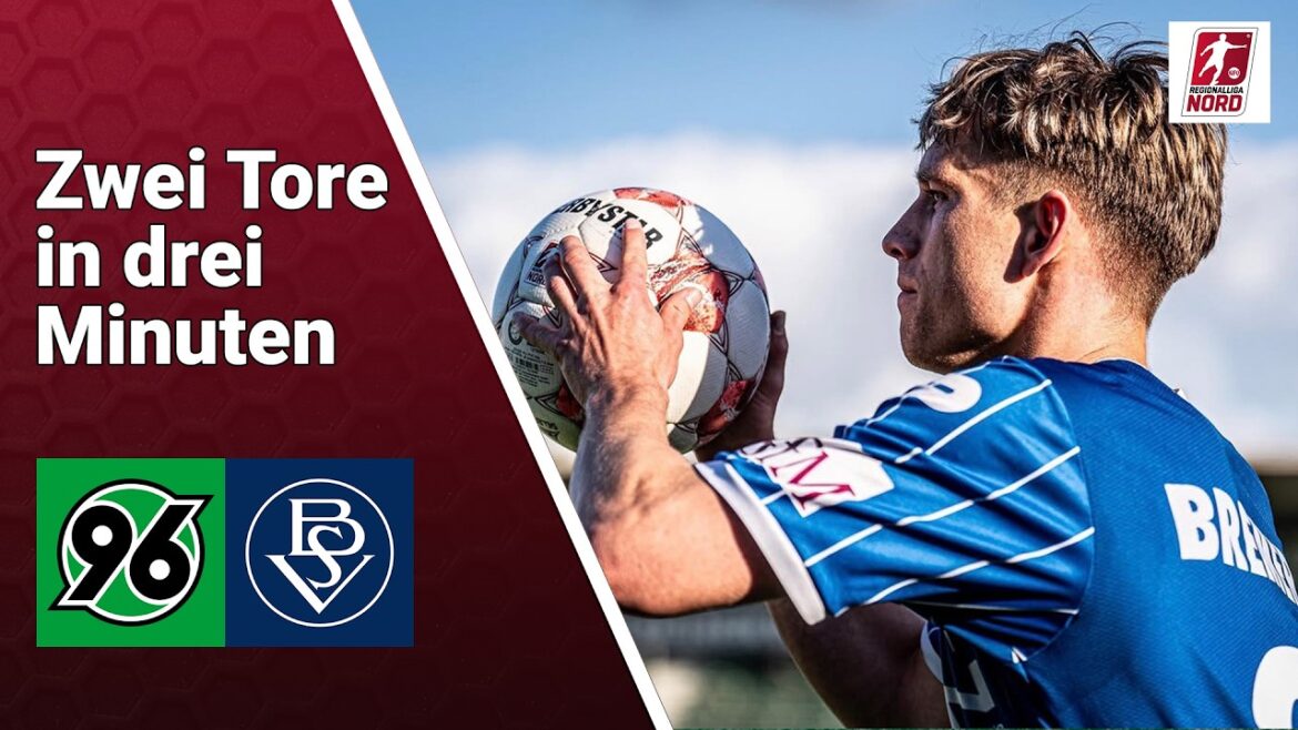 Double blow for Hannover: Hannover 96 U23 – Bremer SV | Regional League North | 34.ST 2025/26 Double blow for Hannover: Hannover 96 U23 - Bremer SV | Regional League North | 34.ST 2025/26