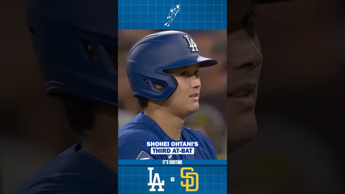Shohei Ohtani's Third At-Bat VS Padres | Game 1