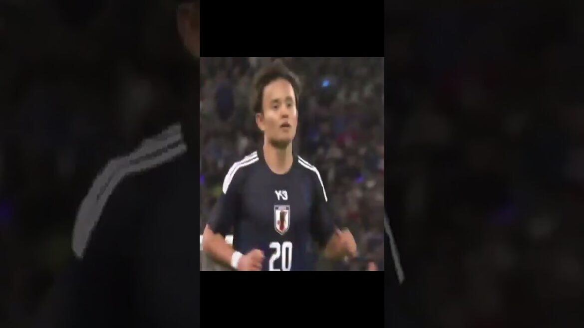 MINAMINO'S KICK MAKES BRAZIL LOSE!!! #football #shorts #yumnasoccer
