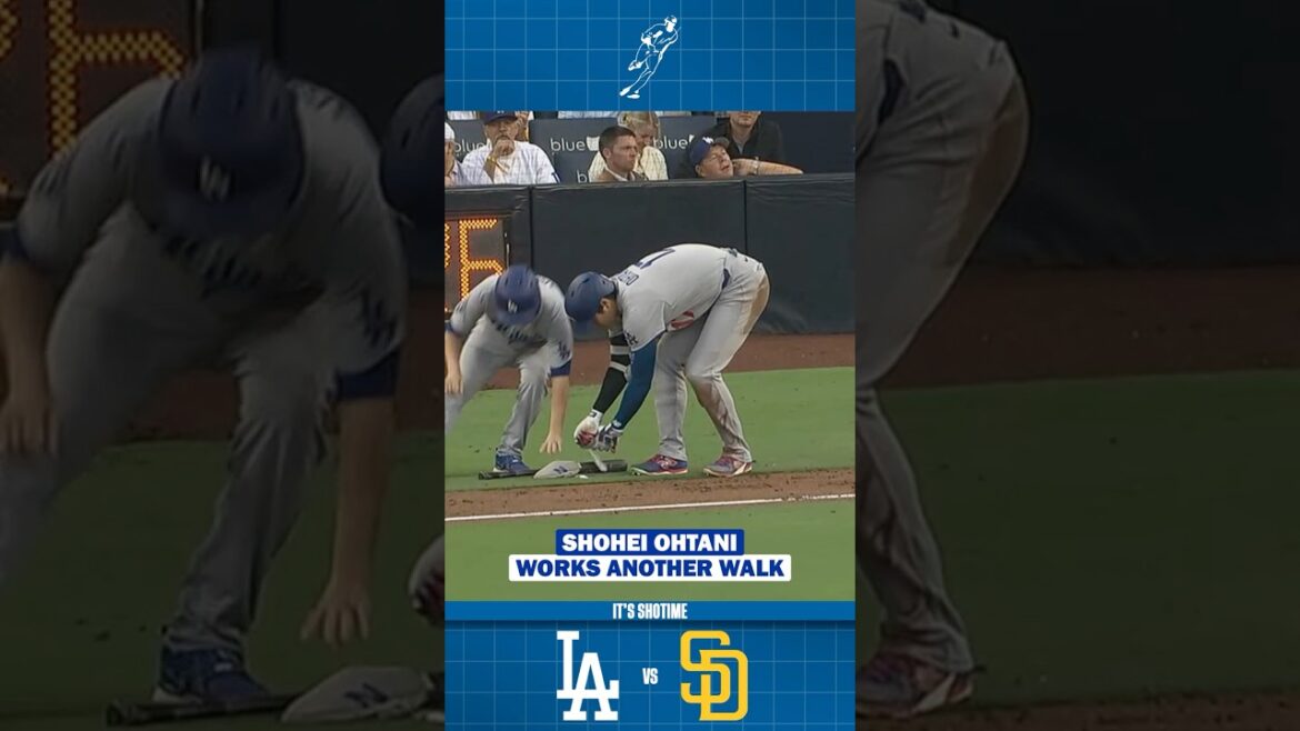 Shohei Ohtani Good Eye Leads To Another Walk