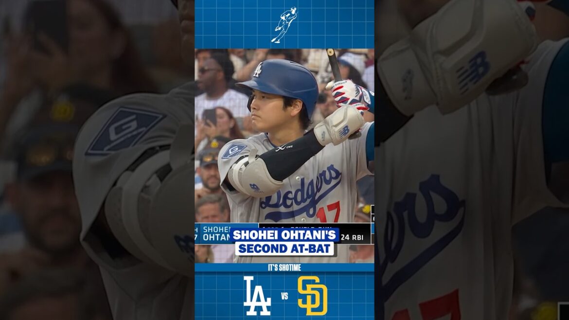 Shohei Ohtani's Second At-Bat VS Padres | Game 2