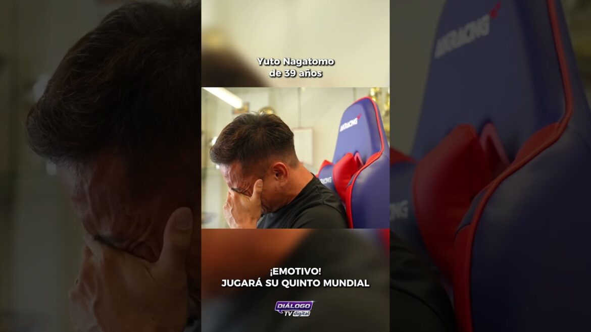 EMOTIONAL! At 39 years old Yuto Nagatomo will play in his fifth World Cup 🥹👏
