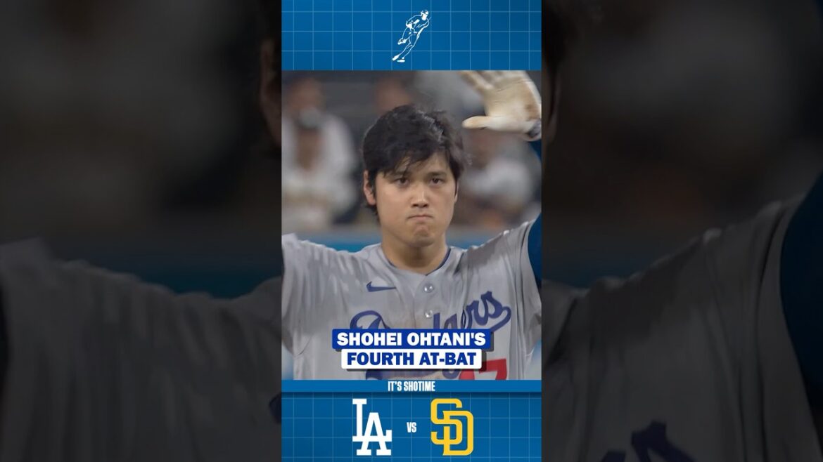 Shohei Ohtani's Fourth At-Bat VS Padres | Game 2