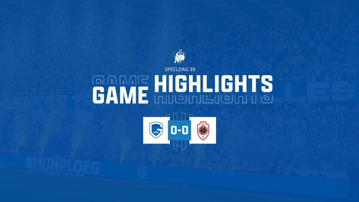 ⚽️ Europe PO: MD8 - KRC Genk - R. Antwerp FC - Game Highlights