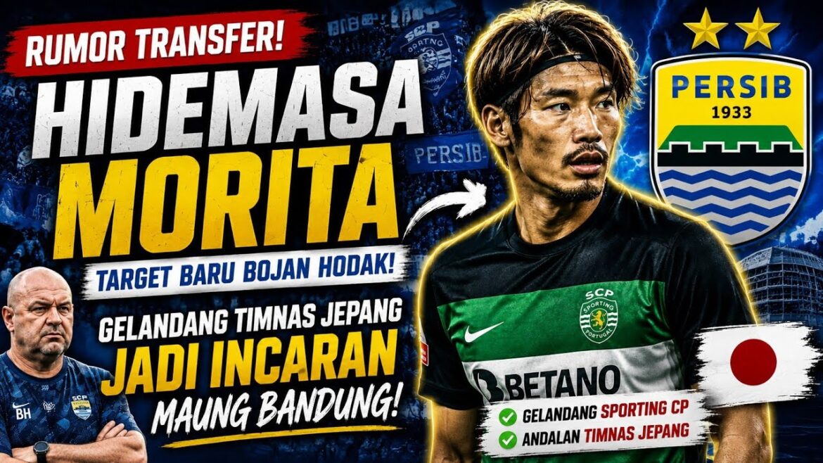 Morita Joins Persib‼️ Bojan Hodak Targets Hidemasa Morita to Strengthen Persib’s Midfield Morita Joins Persib‼️ Bojan Hodak Targets Hidemasa Morita to Strengthen Persib's Midfield