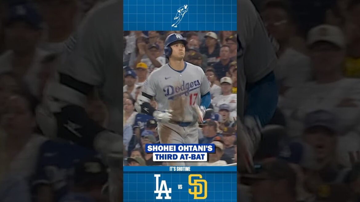 Shohei Ohtani's Third At-Bat VS Padres | Game 3