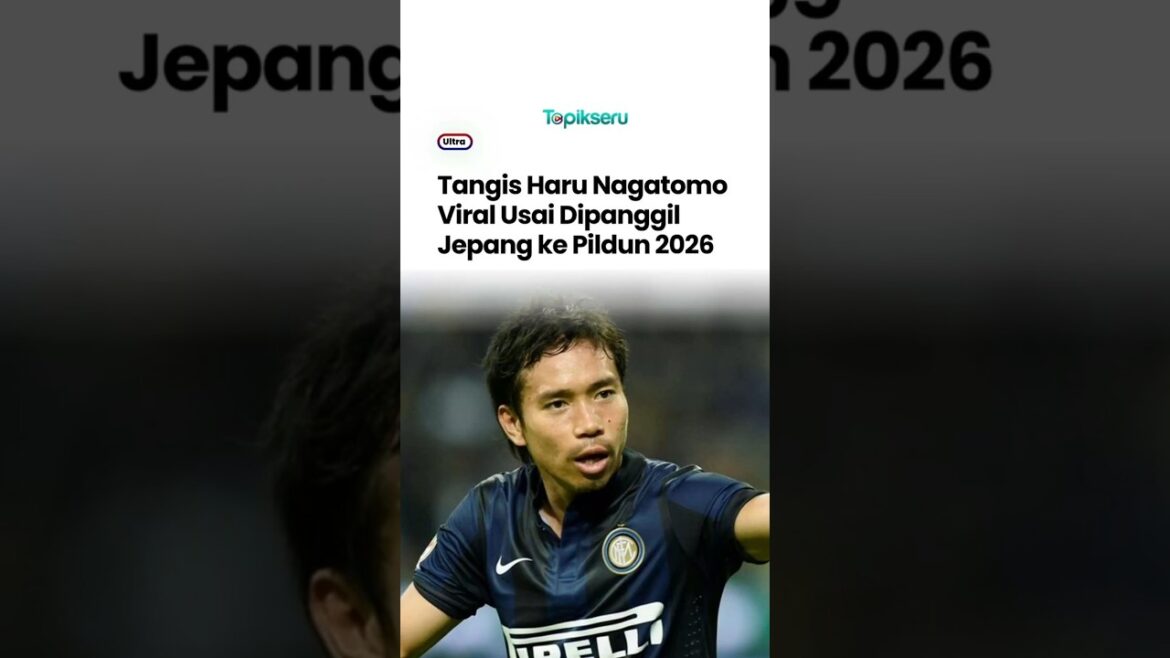 Haru Nagatomo’s tears go viral after being summoned by Japan to the 2026 presidential election #momenharu #nagatomo #inter #japan Haru Nagatomo's tears go viral after being summoned by Japan to the 2026 presidential election #momenharu #nagatomo #inter #japan
