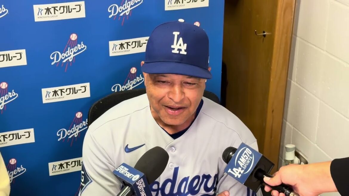 Dave Roberts talks about Shohei Ohtani's performance against the Padres in 4-0 win
