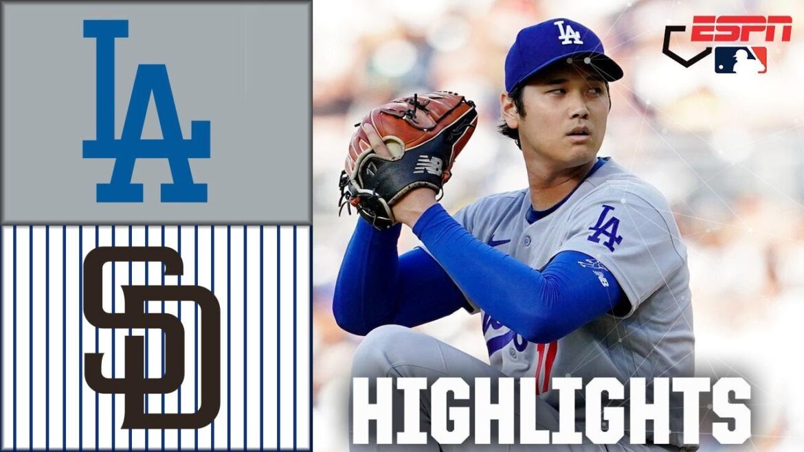 SHOHEI OHTANI FIRST-PITCH HR! Los Angeles Dodgers-San Diego Padres | Full Game Highlights | ESPN MLB SHOHEI OHTANI FIRST-PITCH HR! Los Angeles Dodgers-San Diego Padres | Full Game Highlights | ESPN MLB