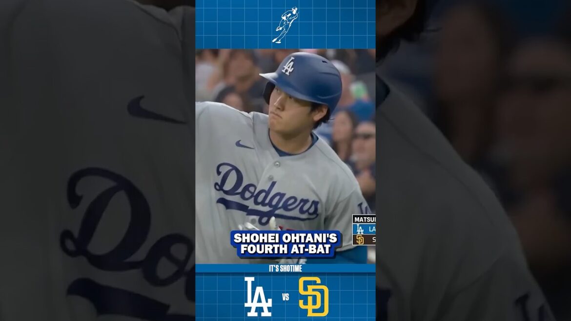 Shohei Ohtani's Fourth At-Bat VS Padres | Game 3