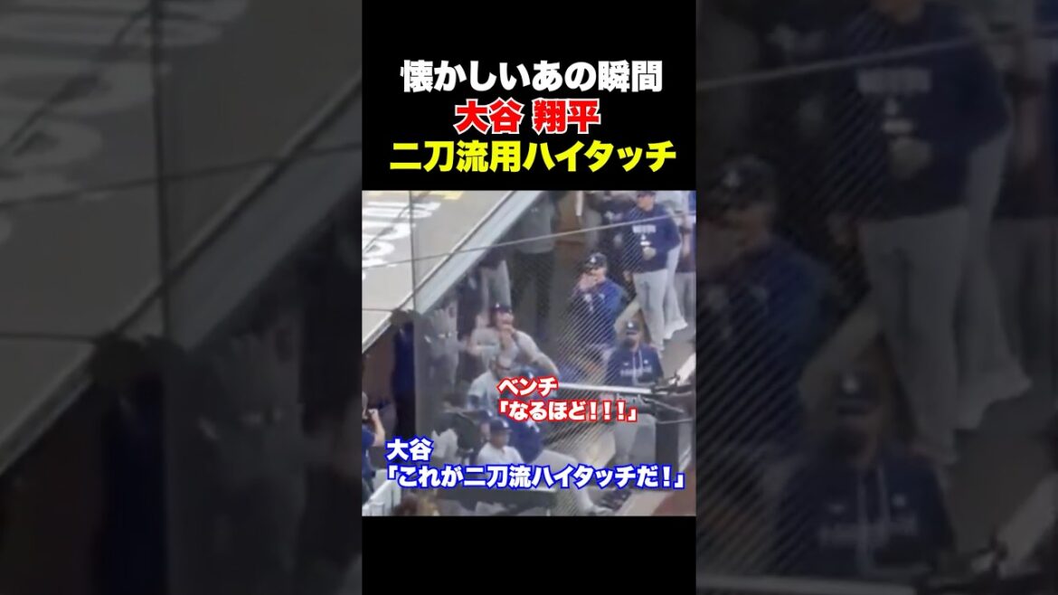 This is the dual-wielding high five that only Shohei Otani is allowed to do🔥