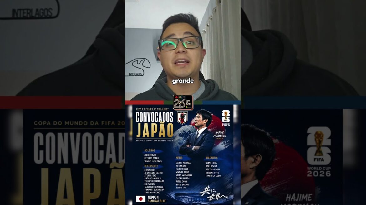 JAPAN CALLED TO THE CUP! Kubo and EndoLead the Blue Samurais #Japao #BlueSamurais #WorldCup JAPAN CALLED TO THE CUP! Kubo and EndoLead the Blue Samurais #Japao #BlueSamurais #WorldCup