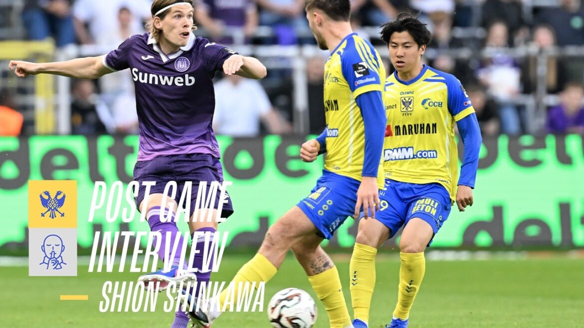 [Sint-Truiden]Post-match interview with Shion Shinkawa, who made his first starting lineup after transferring to Belgium