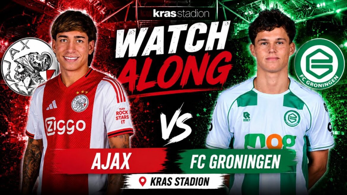 Ajax 2-0 FC Groningen Live | Eredivisie Play-Offs for Conference League | Watch Along Ajax 2-0 FC Groningen Live | Eredivisie Play-Offs for Conference League | Watch Along