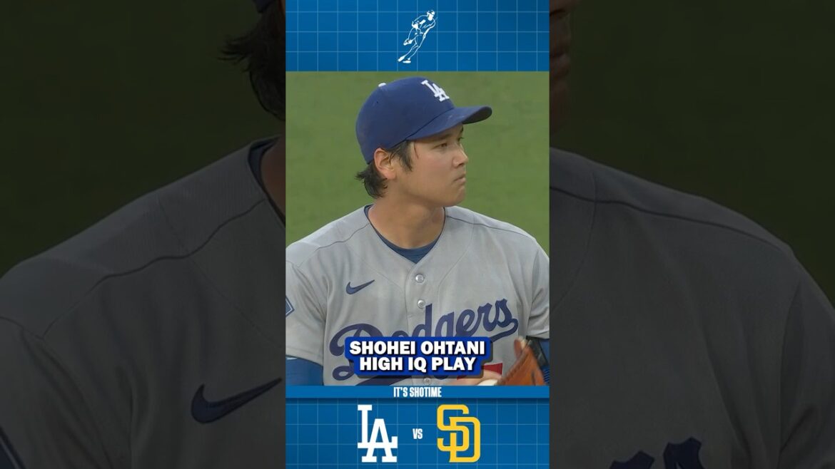 Shohei Ohtani High IQ Play Prevents Run At Home