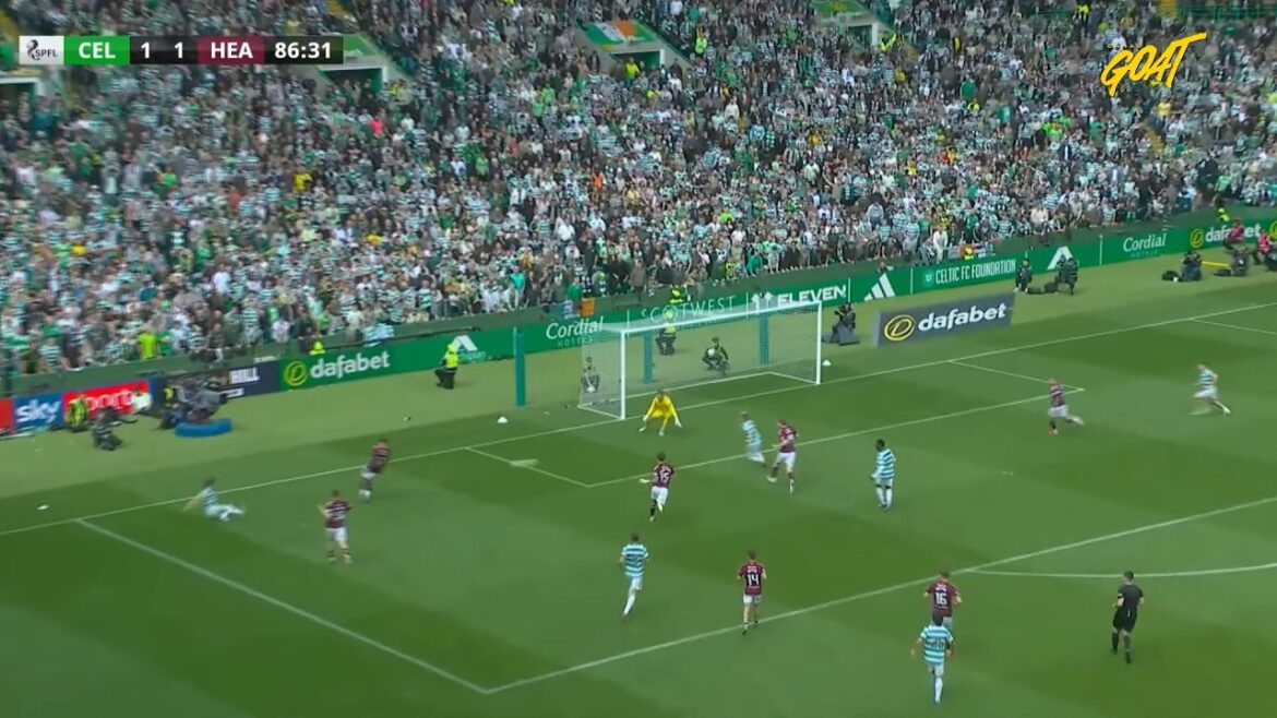 Daizen Maeda Goal | Maeda Goal Today | Celtic vs Hearts | Scottish Premiership 2025/26
