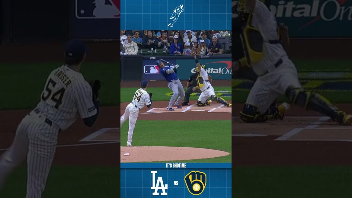 Shohei Ohtani's First At-Bat VS Brewers Game 2