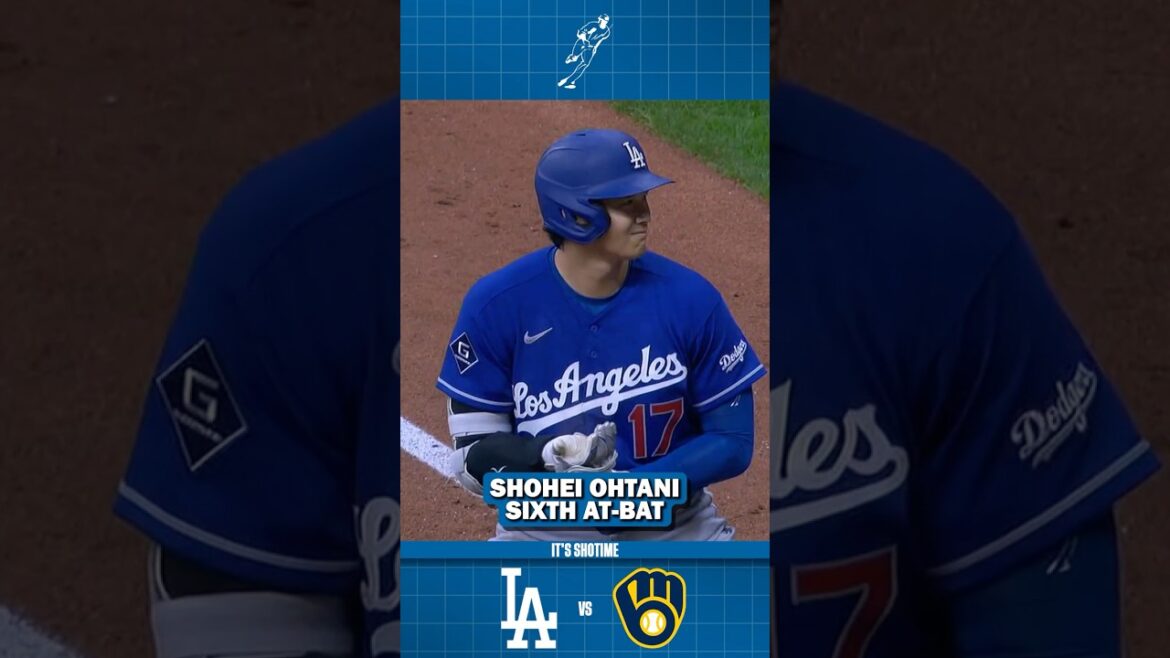 Shohei Ohtani's Sixth At-Bat VS Brewers Game 2