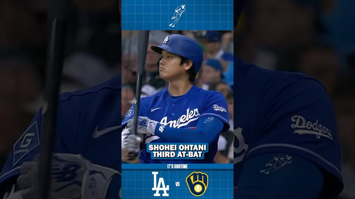 Shohei Ohtani's Third At-Bat VS Brewers Game 2