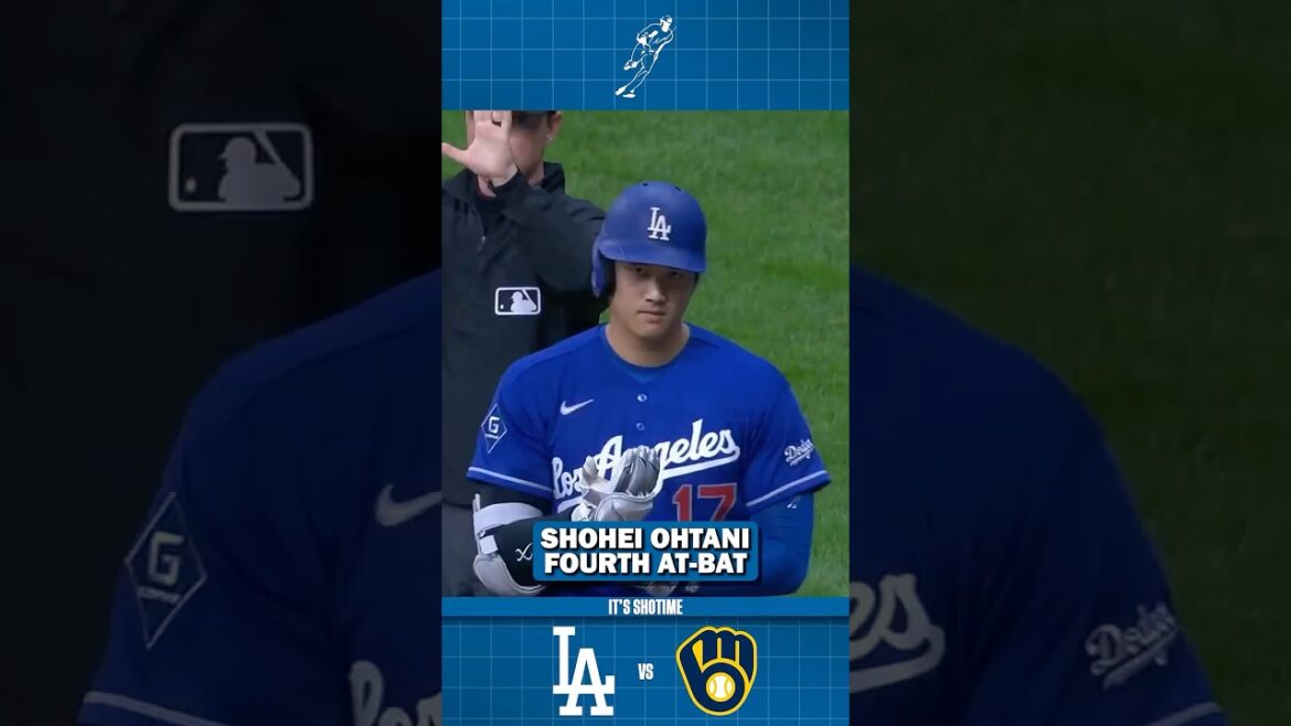 Shohei Ohtani's Fourth At-Bat VS Brewers Game 2