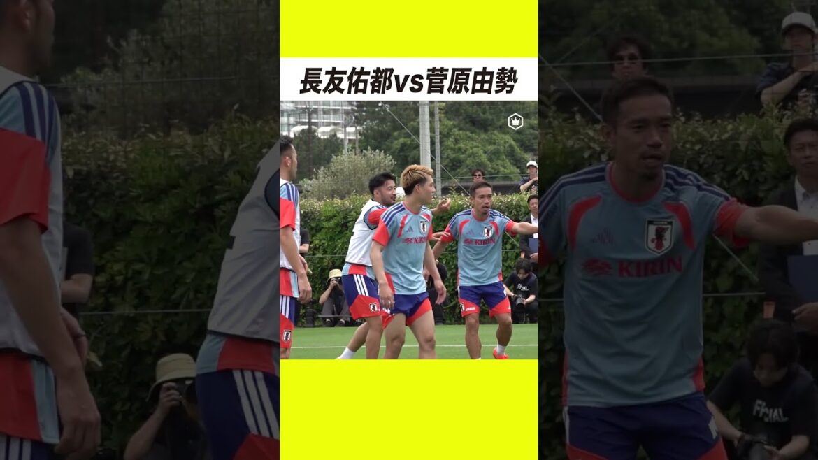 Fullback showdown between Yuto Nagatomo and Yuse Sugawara🔥