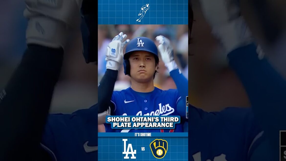 Shohei Ohtani's Third At-Bat VS Brewers Game 3