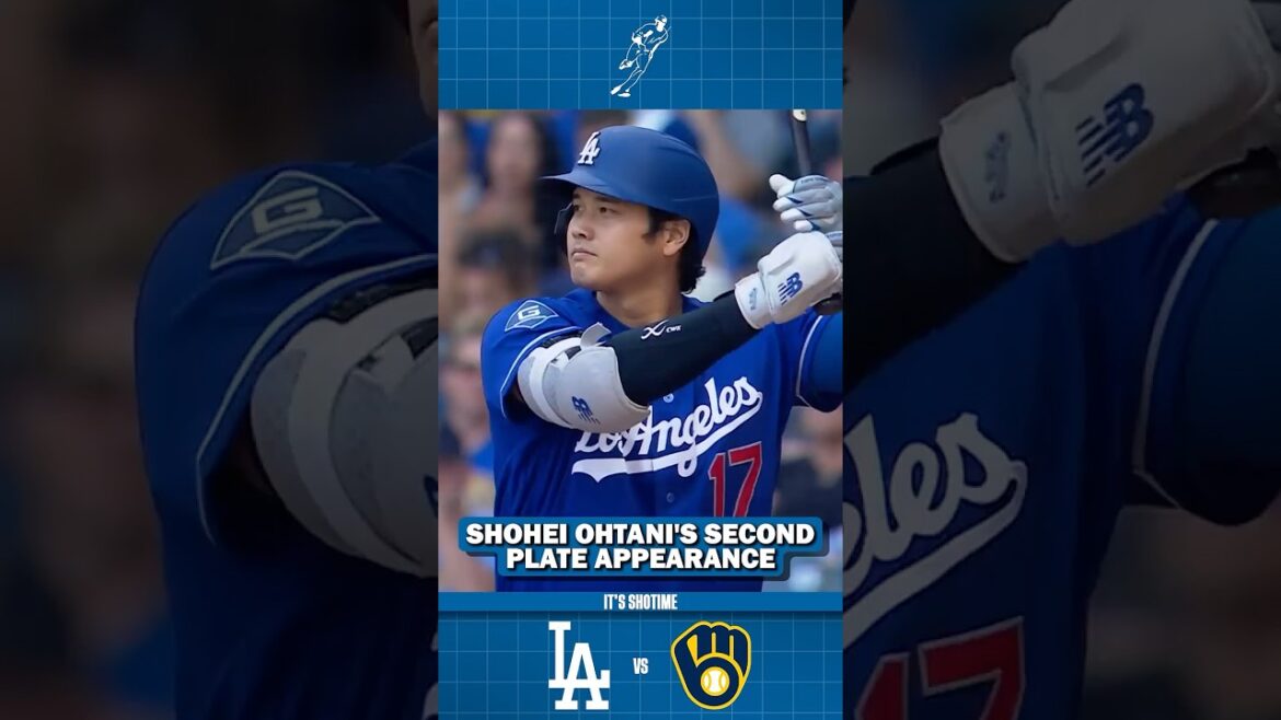 Shohei Ohtani's Second At-Bat VS Brewers Game 3