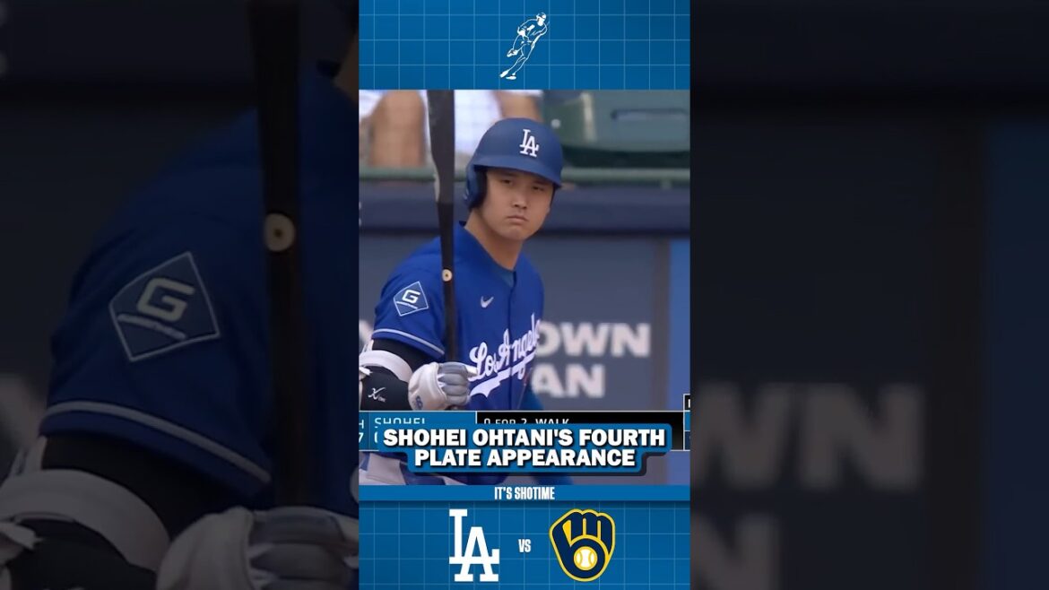 Shohei Ohtani's Fourth At-Bat VS Brewers Game 3