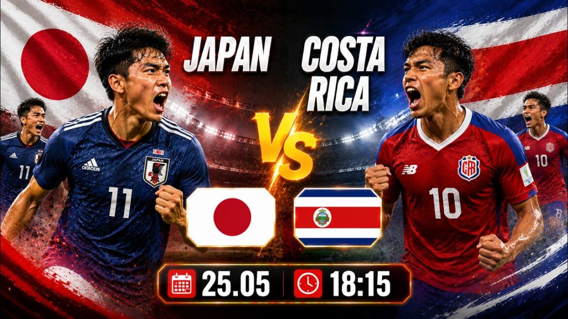 🔴 Japan vs Costa Rica | Intercontinental Clash, No One Backs Down