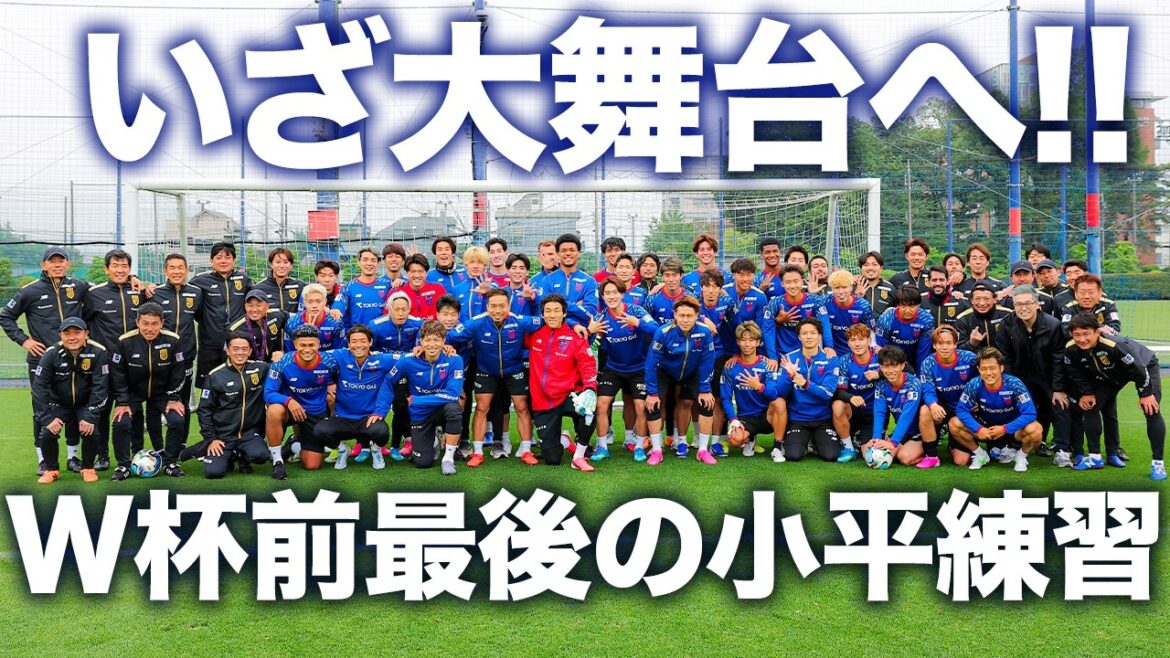 [Let's go to the big stage!!]Last team training before the World Cup!! #Yuto Nagatomo #Kim Seung Gyu