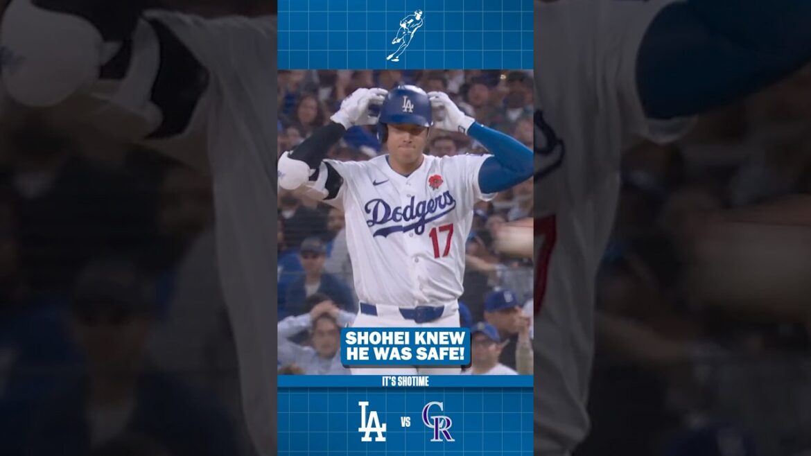 Shohei Ohtani Asks Review Wins Challenge For RBI